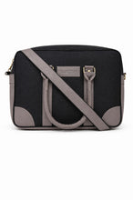 Load image into Gallery viewer, CRAYTON Men Messenger Bag in Black and Grey
