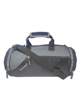 Load image into Gallery viewer, Crayton Duffel Gym Bag in Grey and Black
