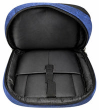 Load image into Gallery viewer, CRAYTON Unisex Grey and Blue Laptop Bag
