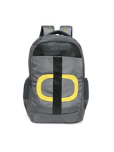 Load image into Gallery viewer, CRAYTON Unisex Grey Laptop Backpack with Compression Straps
