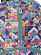 Load image into Gallery viewer, CRAYTON Multicolour Geometric Design Backpack
