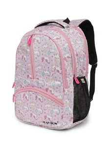 CRAYTON Pink Unicorn Design Backpack