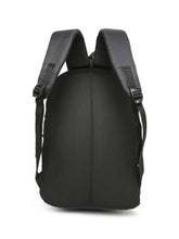 Load image into Gallery viewer, CRAYTON Black and Grey Backpack with Padded Laptop Compartment
