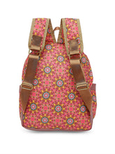 Load image into Gallery viewer, CRAYTON Madhubani Design Backpack with Pouch
