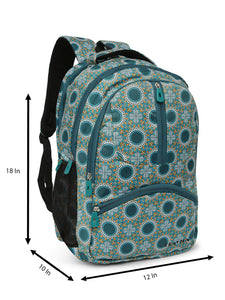 CRAYTON Green Dot Design Backpack