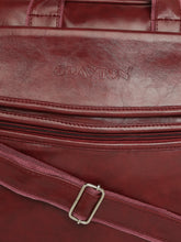 Load image into Gallery viewer, CRAYTON Unisex Maroon Laptop Messenger Bag
