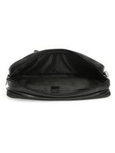 Load image into Gallery viewer, Crayton Office Laptop Vegan Leather Executive Bag in Black Colour
