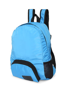 Crayton Blue Foldable Travel Backpack 15 Litres