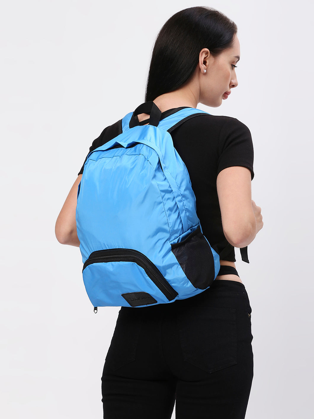 Crayton Blue Foldable Travel Backpack 15 Litres