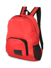 Load image into Gallery viewer, Crayton Red Foldable Travel Backpack 15 Litres
