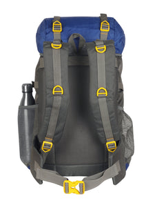 Crayton 55Ltr Haversack Rucksack Trekking Travel Backpack Bag for Camping in Blue
