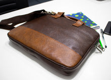 Load image into Gallery viewer, Crayton Vegan Leather 15.6 inch Laptop Shoulder Messenger Sling Office Bag for Men &amp; Women
