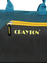 Load image into Gallery viewer, Crayton Duffel Gym Bag in Grey and Yellow
