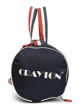 Load image into Gallery viewer, Crayton Duffel Gym Bag in Blue, Red and White with Shoe Compartment

