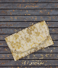 Load image into Gallery viewer, Crayton Sling Clutch in Golden Colour for Women
